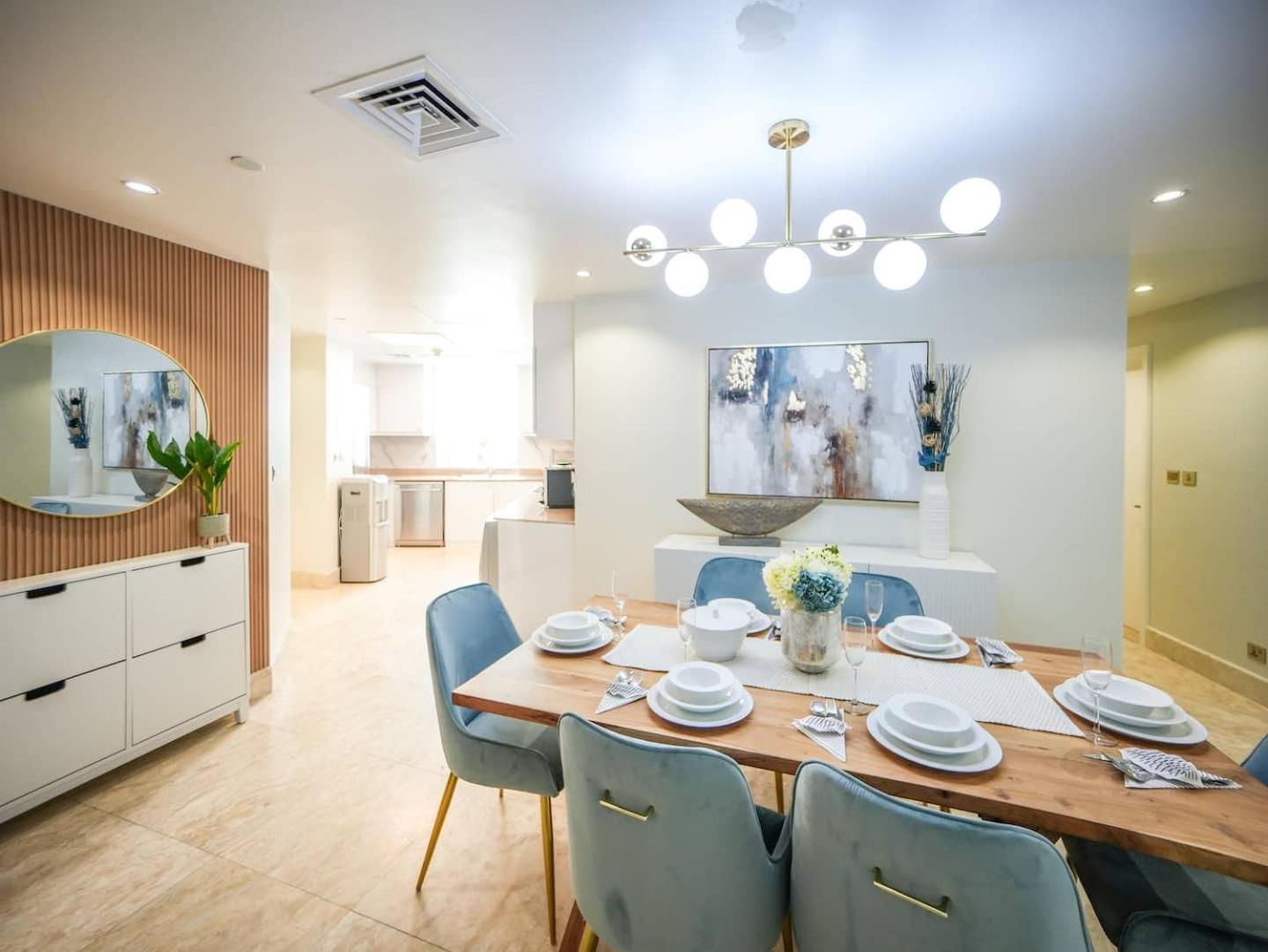 Deluxe 3 Bedroom With Marina & Sea View Dubai Bagian luar foto